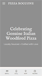 Mobile Screenshot of pizzaboccone.com